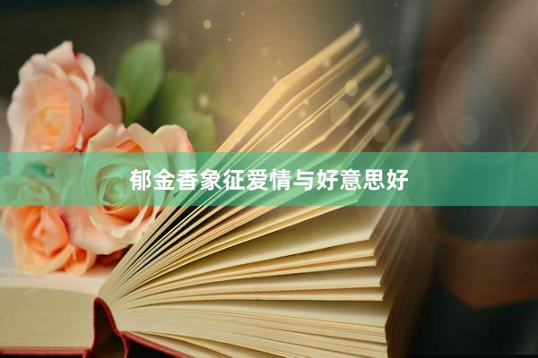 郁金香象征爱情与好意思好